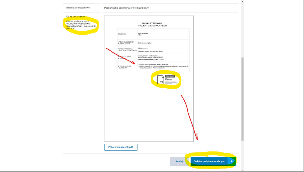 instrukcja skladania podpisu w ePUAP